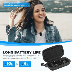 میکروفون بی‌‌ سیم سارامونیک مدل Blink500 Prox Q10